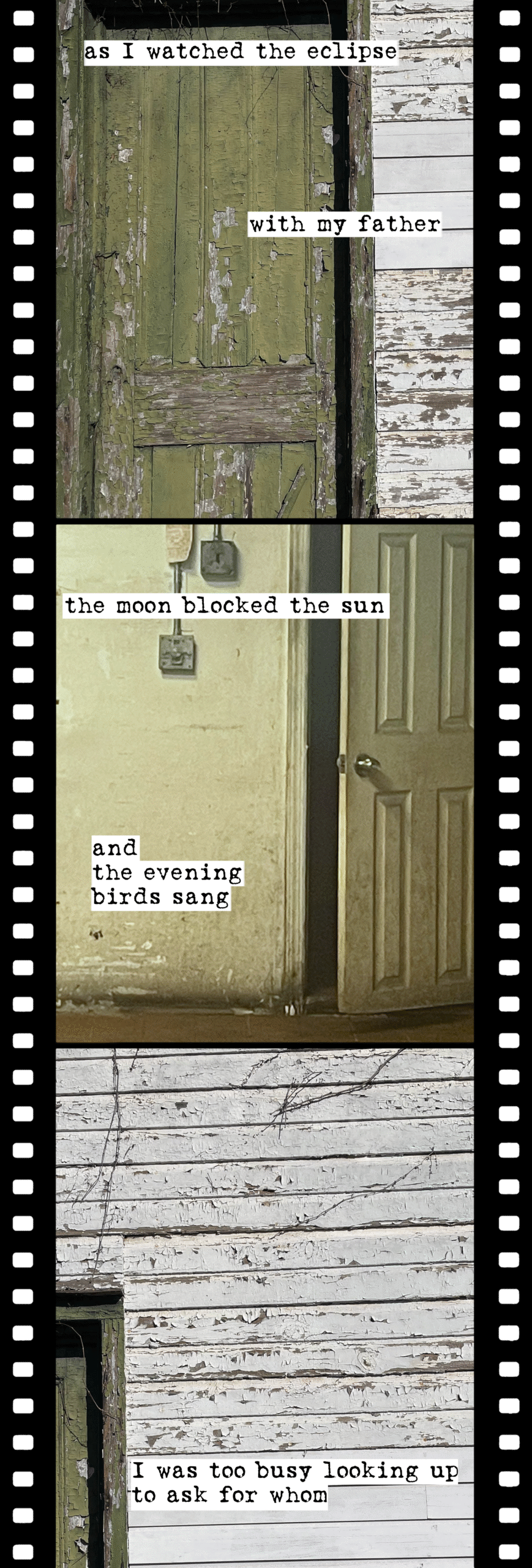 and just this once, it really was for me